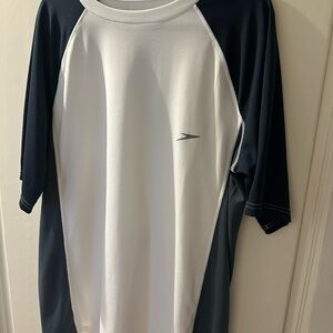 Black and White Athletic Shirt